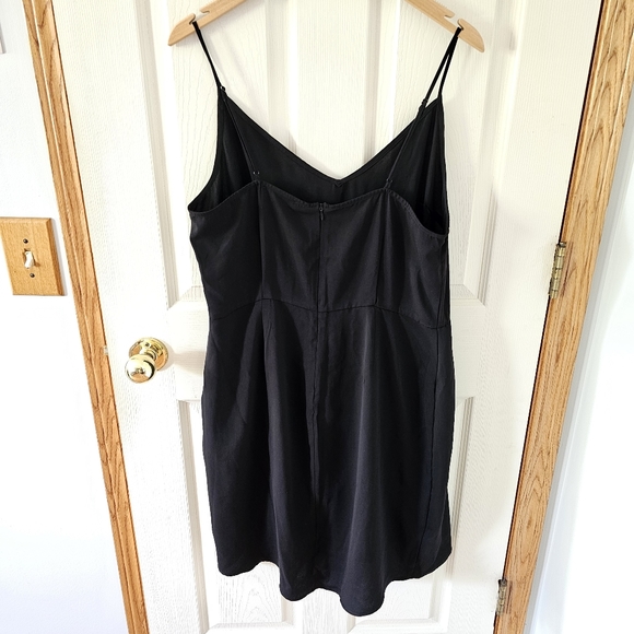 Dynamite black tulip hem dress, xl - Picture 2 of 7